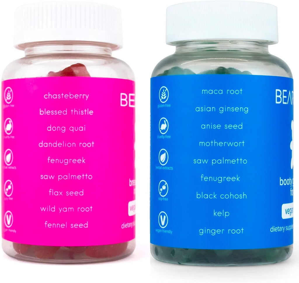 Women’s Multivitamin Gummies – Hair, Skin & Body Support with Essential Vitamins & Herbal Extracts | Berry Flavor | 2-Pack (120 Gummies)